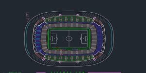 پروژه کامل استادیوم فوتبال